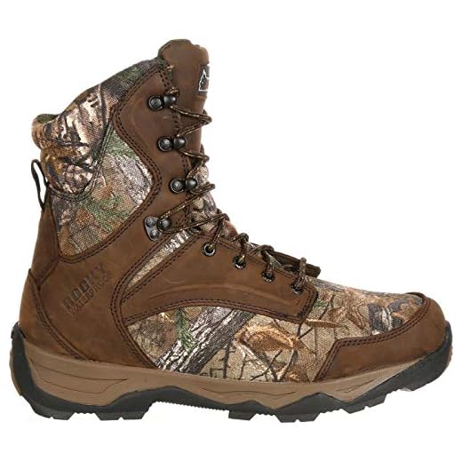 ROCKY Retraction Waterproof 800G Insulated Outdoor Boot Size 10(M)