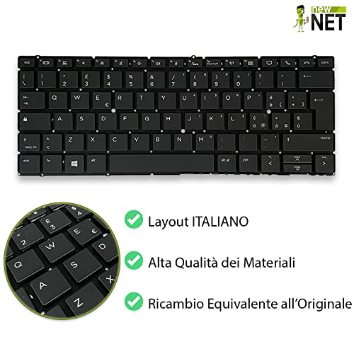 New net - Tastiera Compatibile con Notebook HP