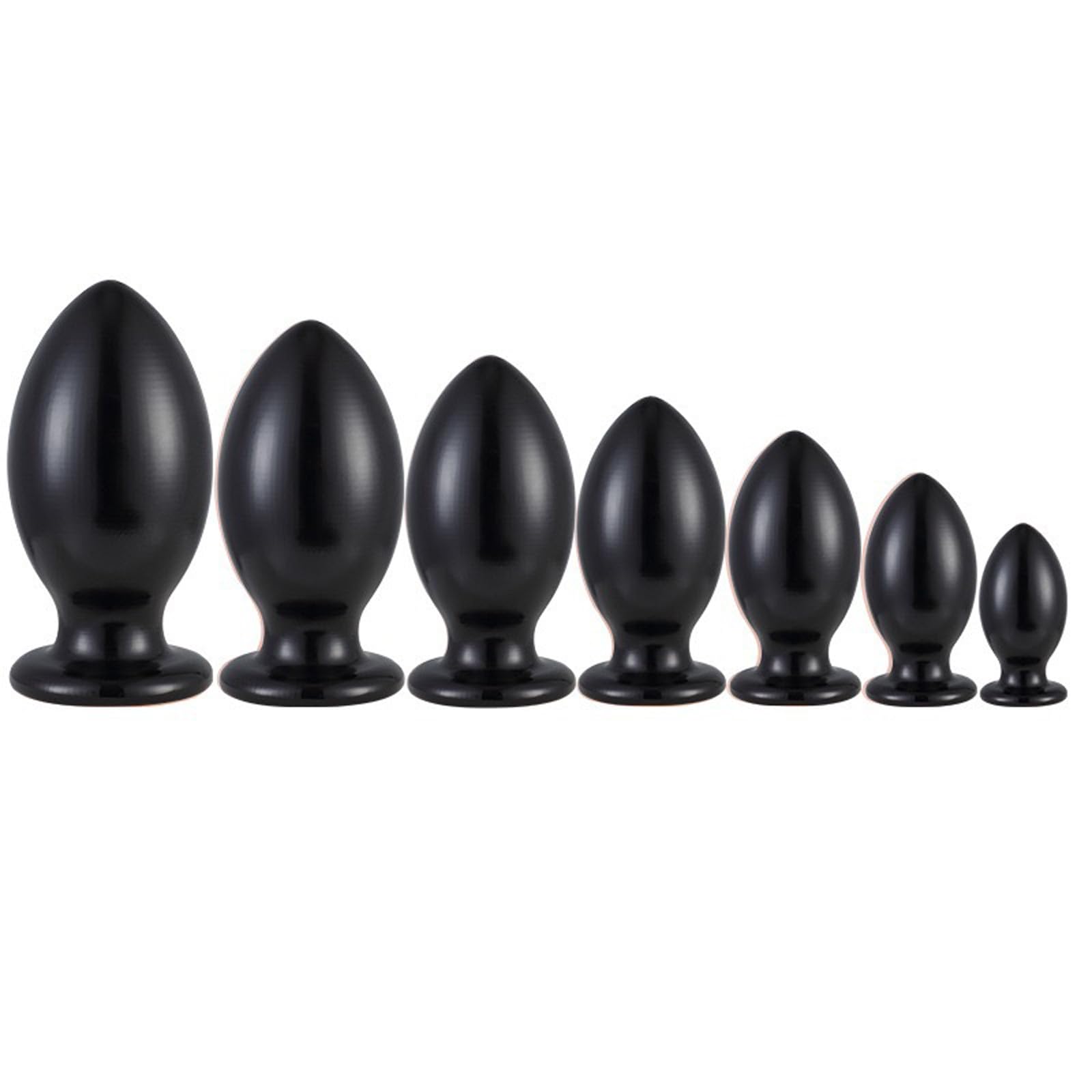 Plug anal géant en forme d'œuf, boule anale avec ventouse, dilatateur d'anus, masseur de prostate, grand gode anal, jouets sexuels for hommes et femmes(L)
