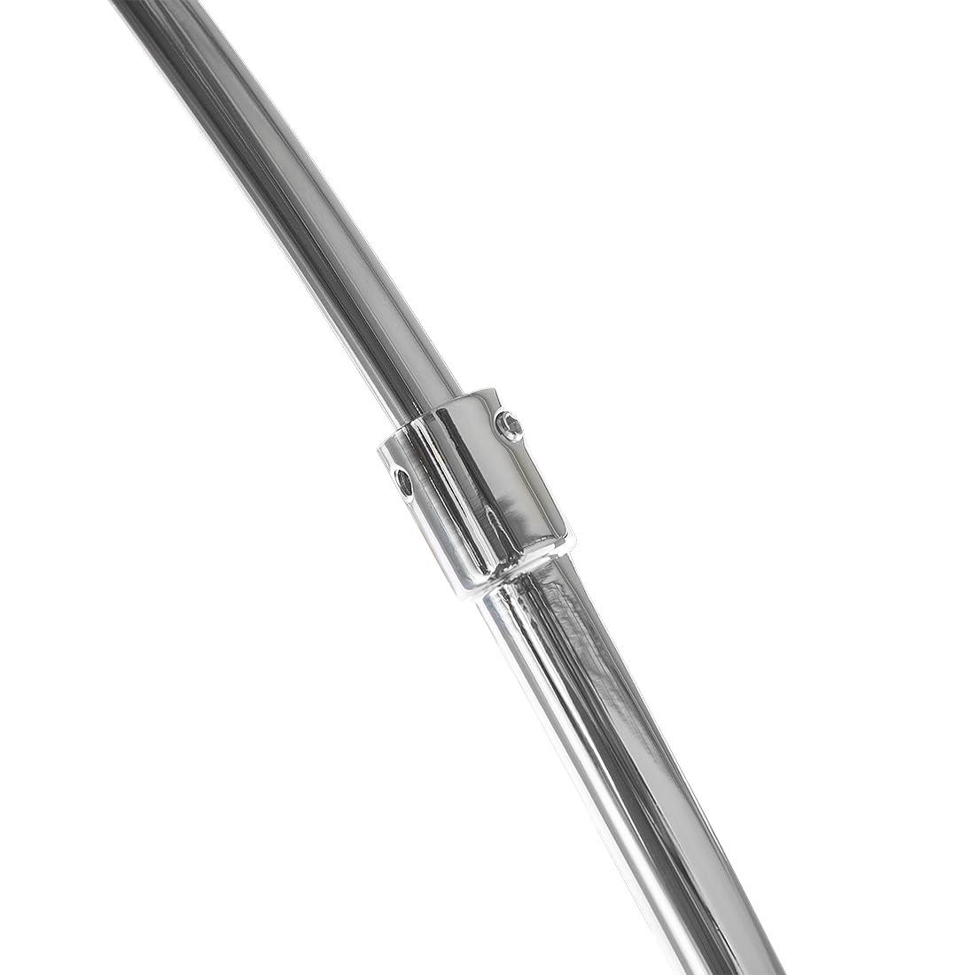 Beliani Lampada da Terra Metallo Argentato 188 cm Arco Base cromata Moderna