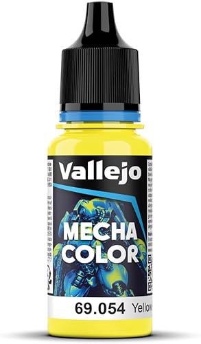 Vallejo Accesorios de pintura fluorescentes amarillos 0.6 fl oz
