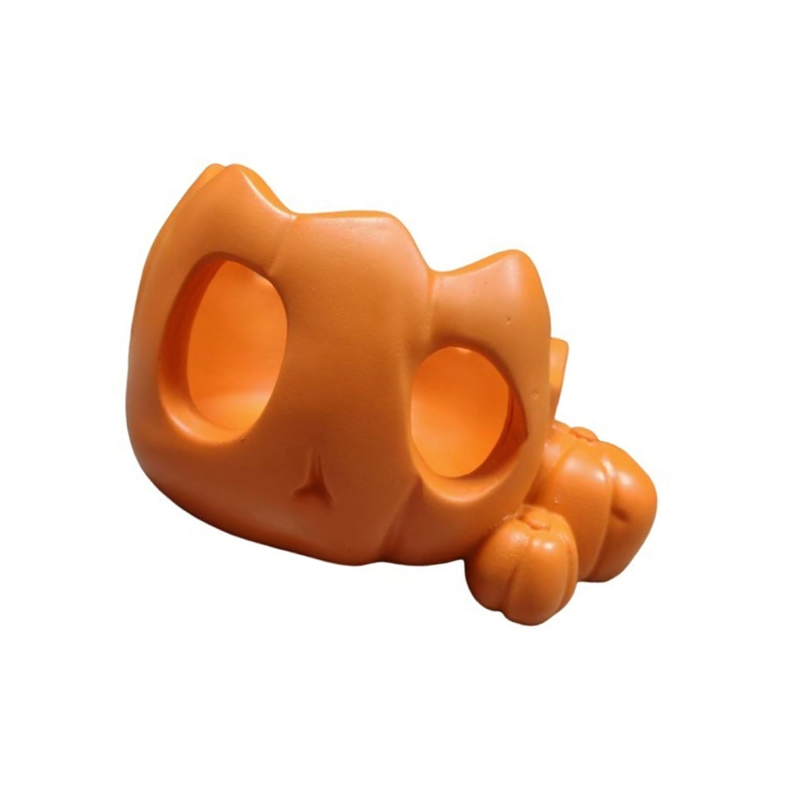 Nucelit Unique Halloween Resin Stand Skull Pumpkin Shape for Parties Bookshelves Desk Decoration Display