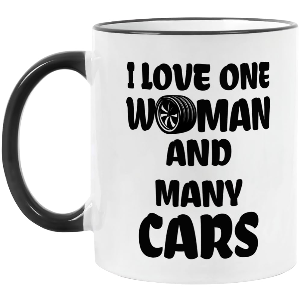 Yanprint Funny Gearhead Coffee Mug for Mechanics & Car Guys (11 OZ)