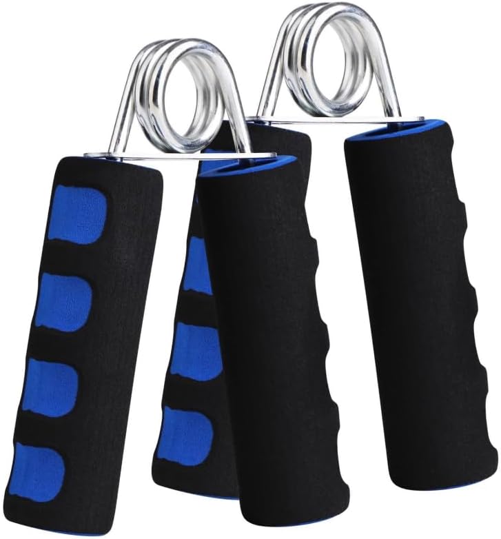 HORNO Ejercitador de mano de espuma suave, 2 piezas, fortalece el agarre de la mano para aumentar rápidamente la fuerza del antebrazo de la muñeca y