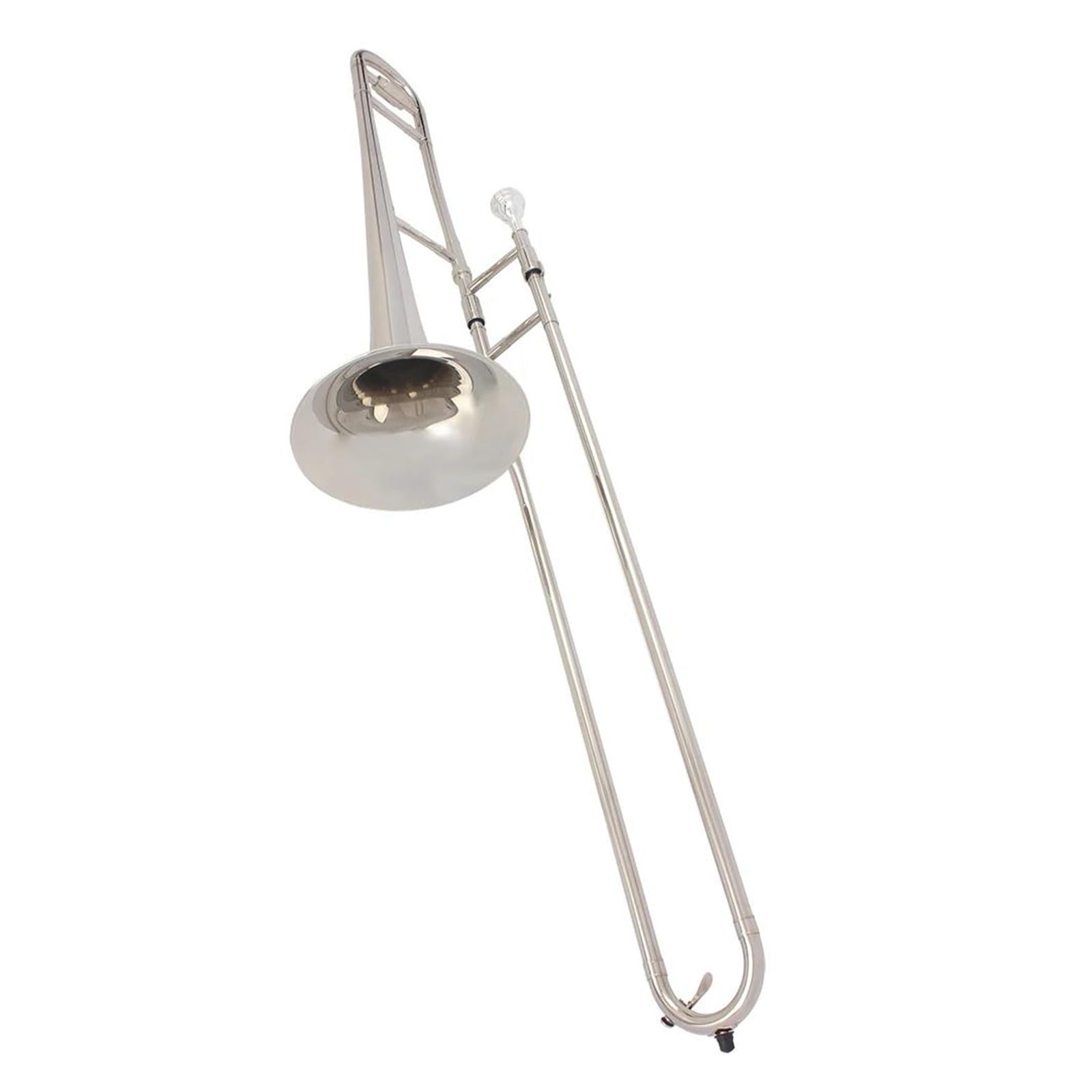 Puzon Srebrny altowy puzon B dur profesjonalny instrument dęty