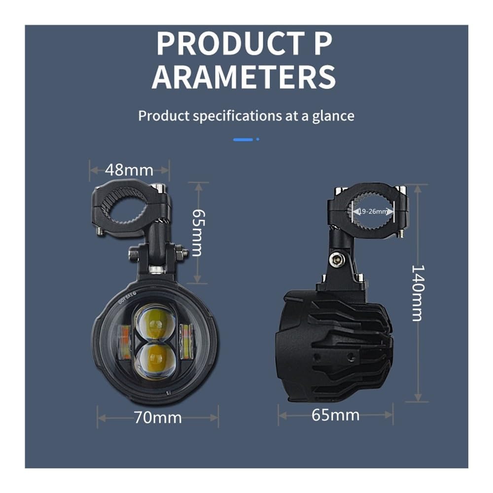 intermitentes led Para Motocicleta De 100W, Luz Led