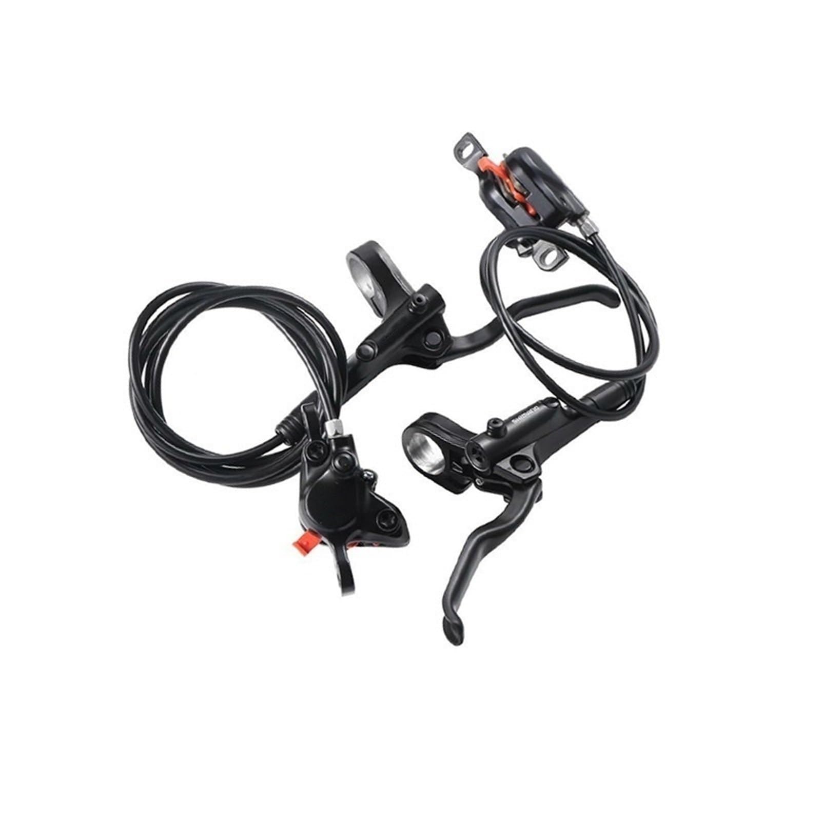 Fit for Shimano MT200 MT201 M315 MTB Mountain Bike Hydraulic Disc Brakes 2 Piston 3 Finger Steel Lever BL-MT200 Brake Handle Brake Grips(MT200 a Pair)
