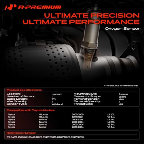 Sensor de Oxígeno A-Premium Compatible Toyota miniatura 2