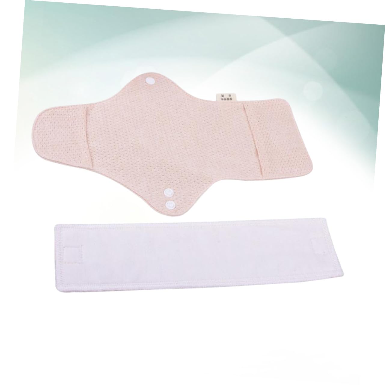 FRCOLOR 2 Set Di Assorbenti Mestruali Lavabili E Riutilizzabili Morbidi E Confortevoli in Cotone Per Viaggi 2 Pezzi*2