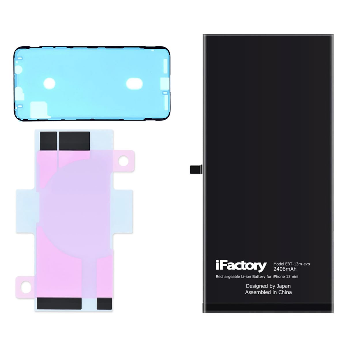 Amazon | iFactory for iPhone 12-14シリーズ evoバッテリー 交換 互換