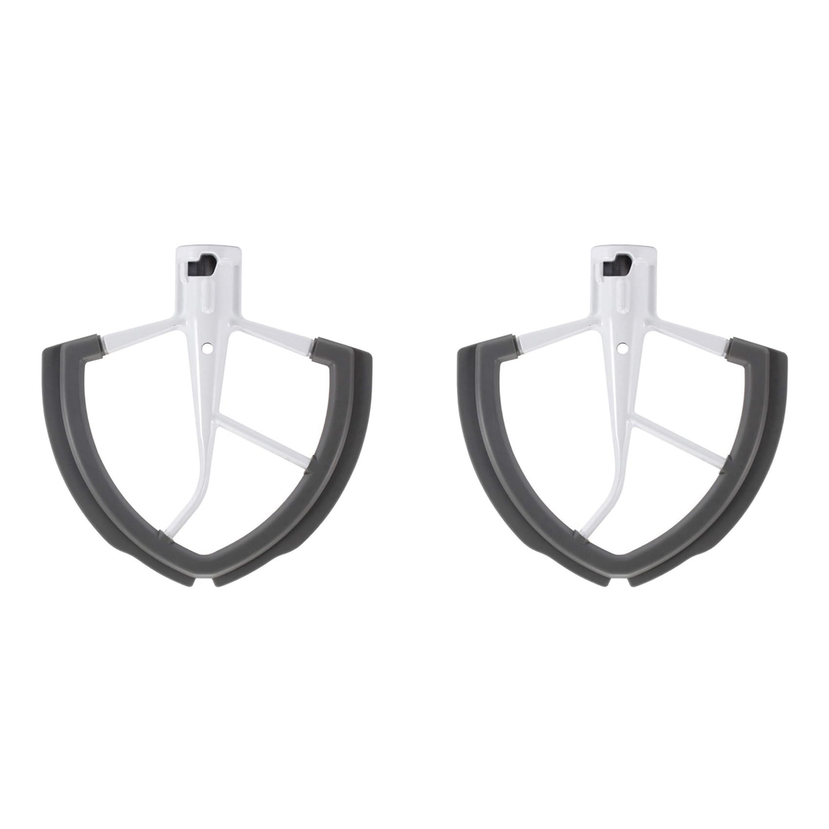 Hndhbfgrt 2X Flex Edge Beater for Bowl-Lift Stand Mixer - 6 Quart Dough Mixing Paddle with Flexible Silicone Edges