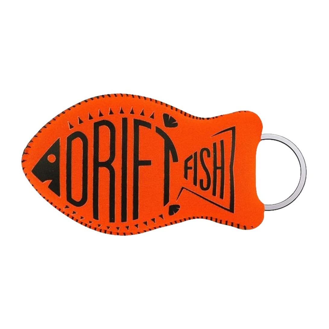 Gcroet Floating Keyrings Floating Key Rings, Floating Keychain Neoprene Boat Keychain Key Float Keyring for Boating Diving Water Sports Orange