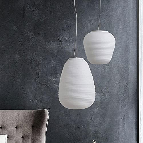 Lámpara de araña de cristal con rayas creativas y formas simples para techo 6
