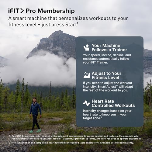 Image of NordicTrack T Series 16 Treadmill - 16 inch Touchscreen, 0-12 MPH Speed, 0-12% Incline, iFIT Workouts + iFIT Pro Monthly Membership - 1 Month Included