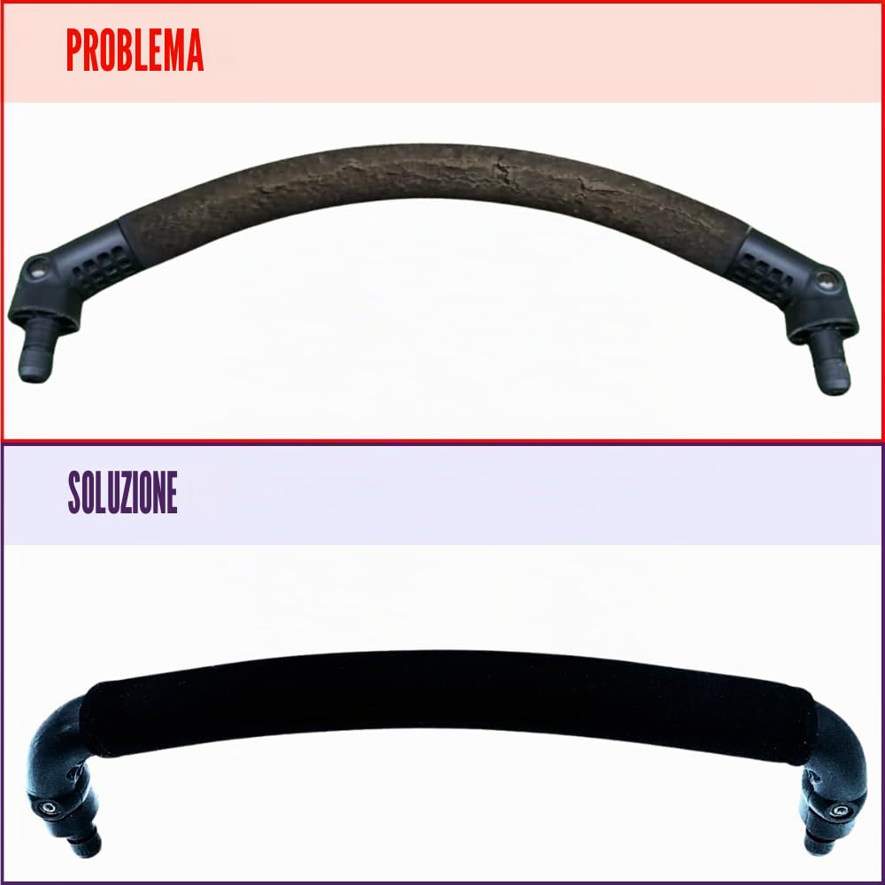 PROTEC TIF | Custodia protettiva in Neoprene Compatibile con la barra di sicurezza Jane RIDER, MUUM, EPIC, KOOS, NANO e Bugaboo BUTTERFLY (Non sostituisce la gomma)
