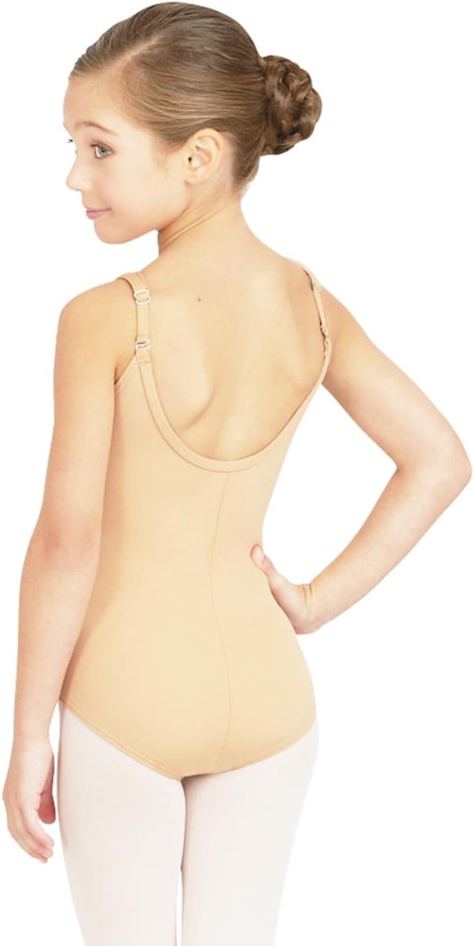 Capezio Girls' Team Basic Camisole Leotard W/Adjustable Straps