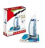 burj al arab hotel address Montage-Zeit: 100-120 Minuten AK Sport C065H - 3D Puzzle Burj AL Dubai, 44-teilig