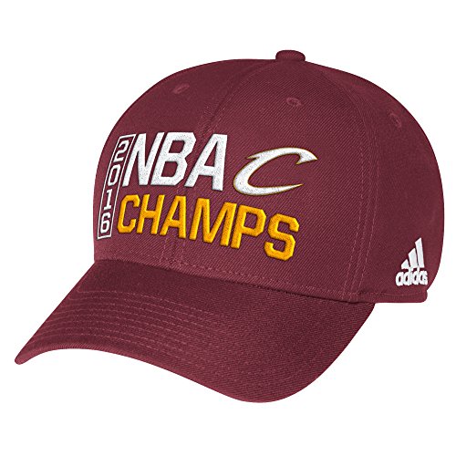 NBA Cleveland Cavaliers Men's 2016 Champions Structured Adjustable Cap, One Size, Maroon
