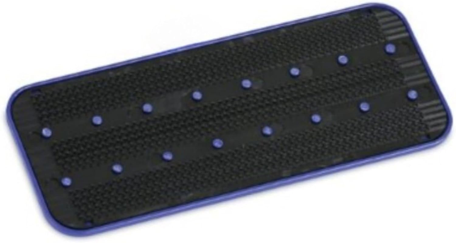 10 Pack Universal Swivel Pad Holder with Locking Collar, Swivel Universal Utility Pad Holder for 4.5"" x 10"" Utility Cleaning Scouring Scrubber Pads, Compatible with Doodlebug Pads, Blue