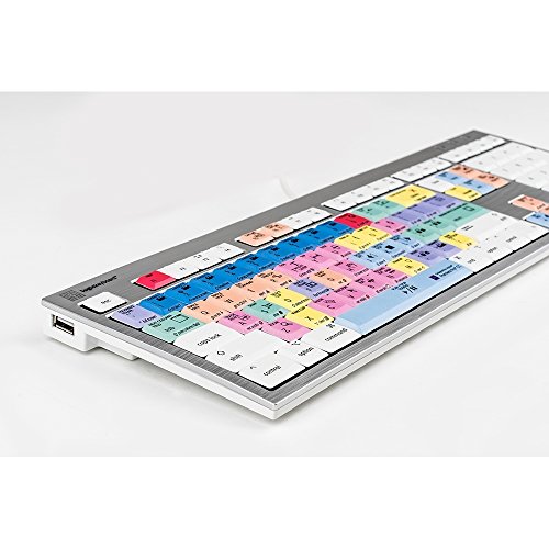 Logickeyboard Designed For Adobe Premiere Pro | Usb Wired | Built-In Dual Usb2 Ports | Compatible To Mac Os #TOP1
