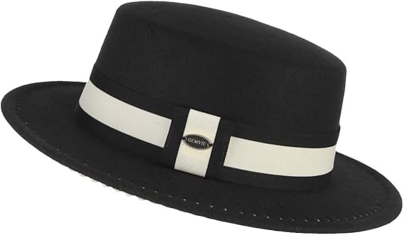 Amazon Y Boa 帽子 フェルトハット ボーラーハット カンカン帽 中折れハット レディース 女優帽 つば広 パール付き レトロ 小顔 おしゃれ 秋冬 57cm ハット 通販