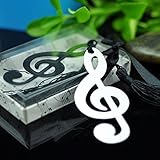4. music-themed de blanco y negro de regalo Presentación.