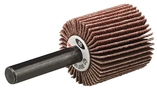 3M(TM) Flap Wheel Type 83 244D, 1 in x 1 in x 1/4 in 80 X-weight, 10 per case