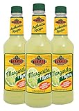 Texas Roadhouse Authentic Margarita Drink Mix, Ready to Use, 1 Liter Bottle (33.8 Fl Oz), Pack of 3