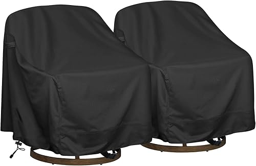 Miniatura 9 de Funda giratoria para silla de descanso al aire libre, 1 paquete, se adapta a sillas de patio de césped 420D, resistente a desgarros, resistente a