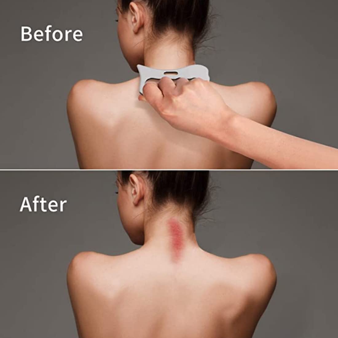 Juego de Gua Sha de Acero Inoxidable de Grado Médico - Herramienta AnTiexi IASTM para Masaje y Raspado - Movilización de Tejidos Blandos (Juego de 3)