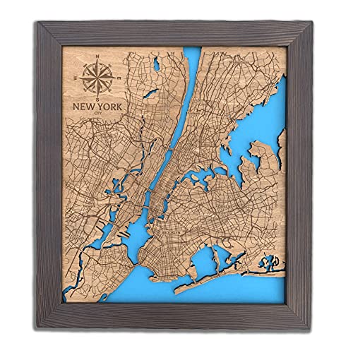 Custom City Wood Map - Tag Your Special Place and Home - gifts for couples return gift...