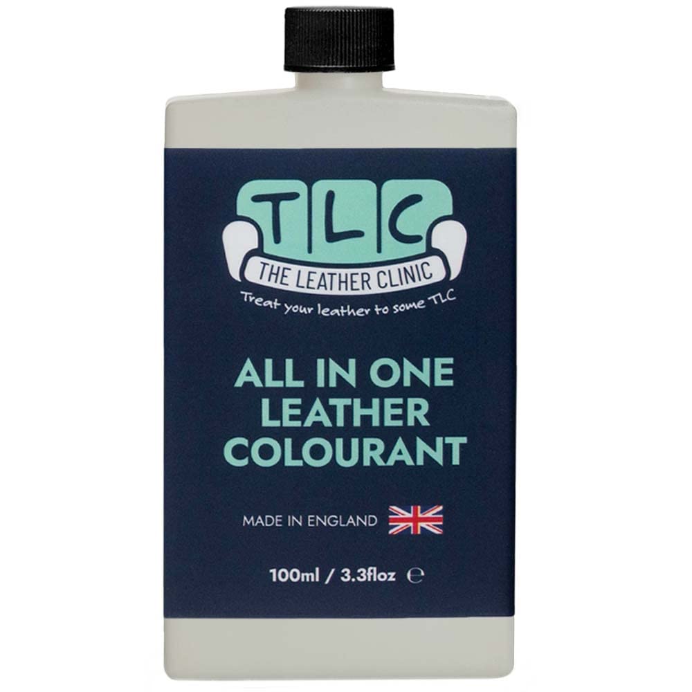 The Leather Clinic All in One Leather Colourant | Self Seal Leather Dye Repair Paint | Recolour Furniture, Sofas, Car Seats (Black, 100ml) — view 42