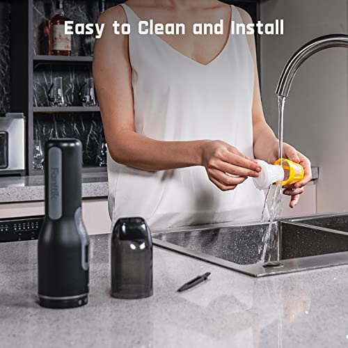 Fanttik 2-Pack Replacement HEPA Filter, Washable and Reusable Filter, Fits for Fanttik V7 Pocket & V7 Ace Car Vacuum Cleaner