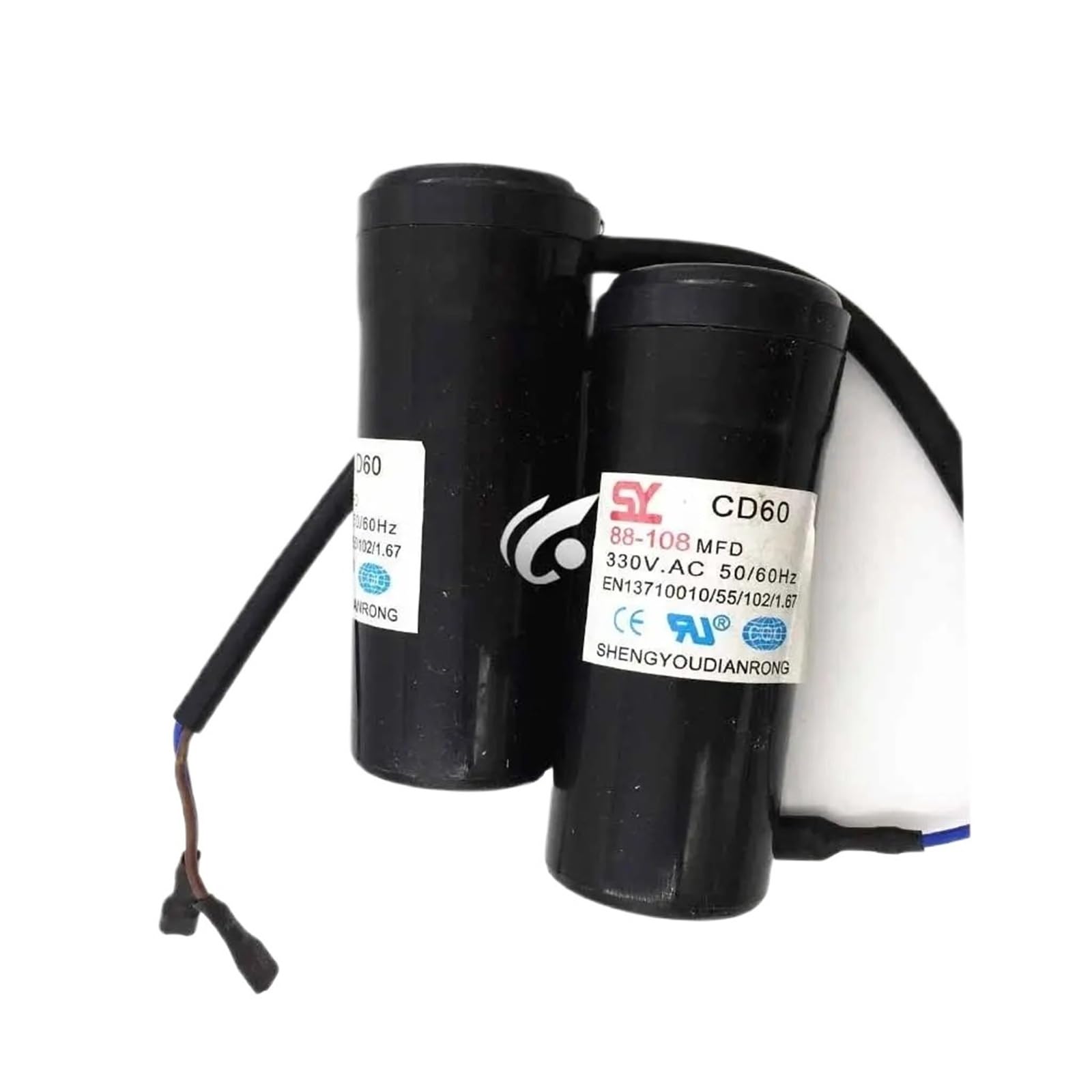 Condensateur 330V 88-108 uF de haute durabilité pour relancer le moteur de votre compresseur