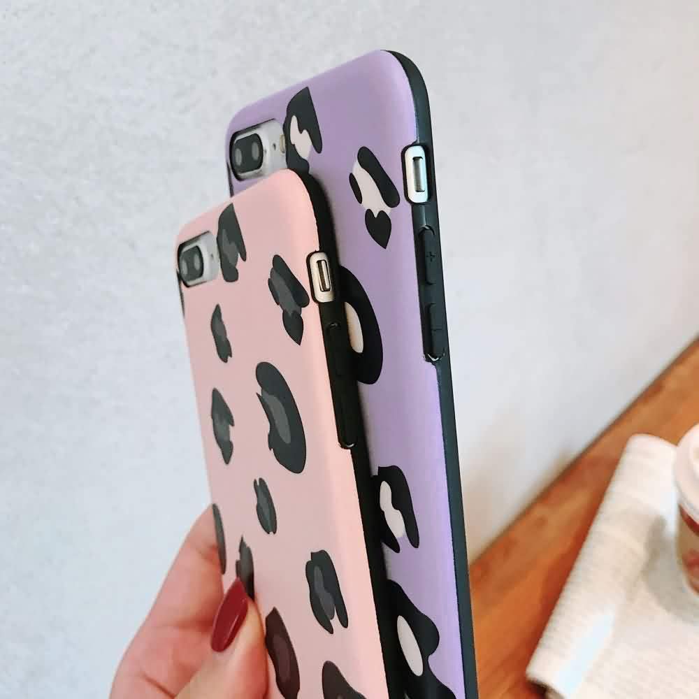 Topwin Leopard Case Compatible with iPhone Xs Max, Soft Flexible TPU Classic Luxury Fashion Leopard Print Chic Cheetah Ultra Slim Lightweihgt Rubber Floral Case for Apple iPhone Xs Max 6.5'' (Pink)