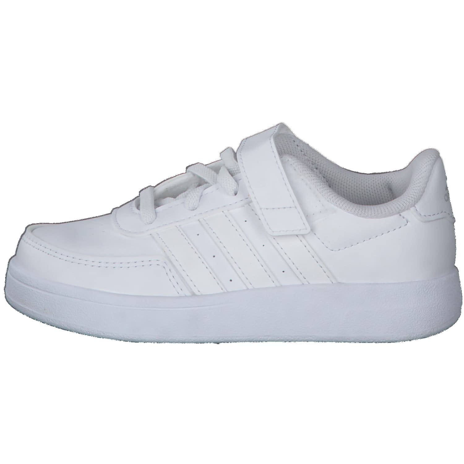 adidas Breaknet Lifestyle Court Elastic Lace and Top Strap Shoes, Zapatillas de Tenis, Cloud White/Cloud White/Grey One, 38 EU