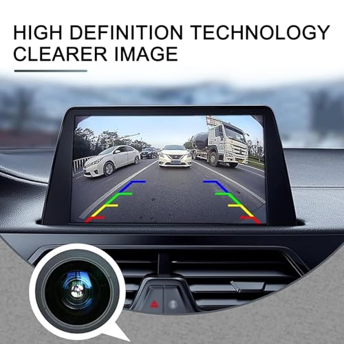 Image of 1 PC HD Car Backup Camera, Lightless Design, IP68 Waterproof Function, Vehicle Rear View Camera, Universal Automotive Driver Assistance Camera Accessories for Truck SUV (Black)