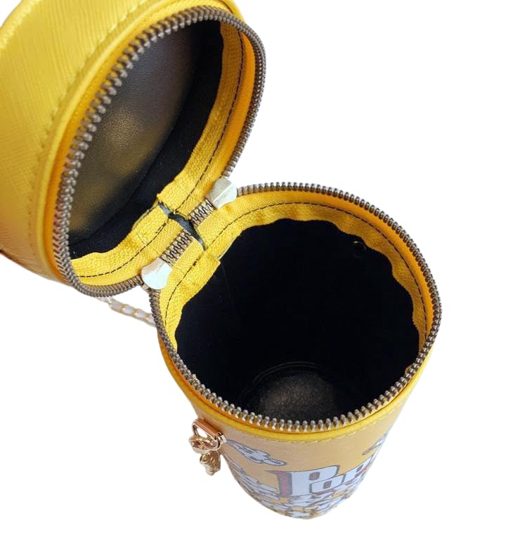 Food shaped women's popcorn handbag, novel crossbody bag, novel handbag, novel wallet, popcorn handbag women's PU crossbody bag, popcorn handbag, popcorn shoulder bag, women's popcorn bag2