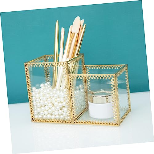 Rangement pour pinceaux de maquillage LIFKOME et pot à petits objets de bureau - 3