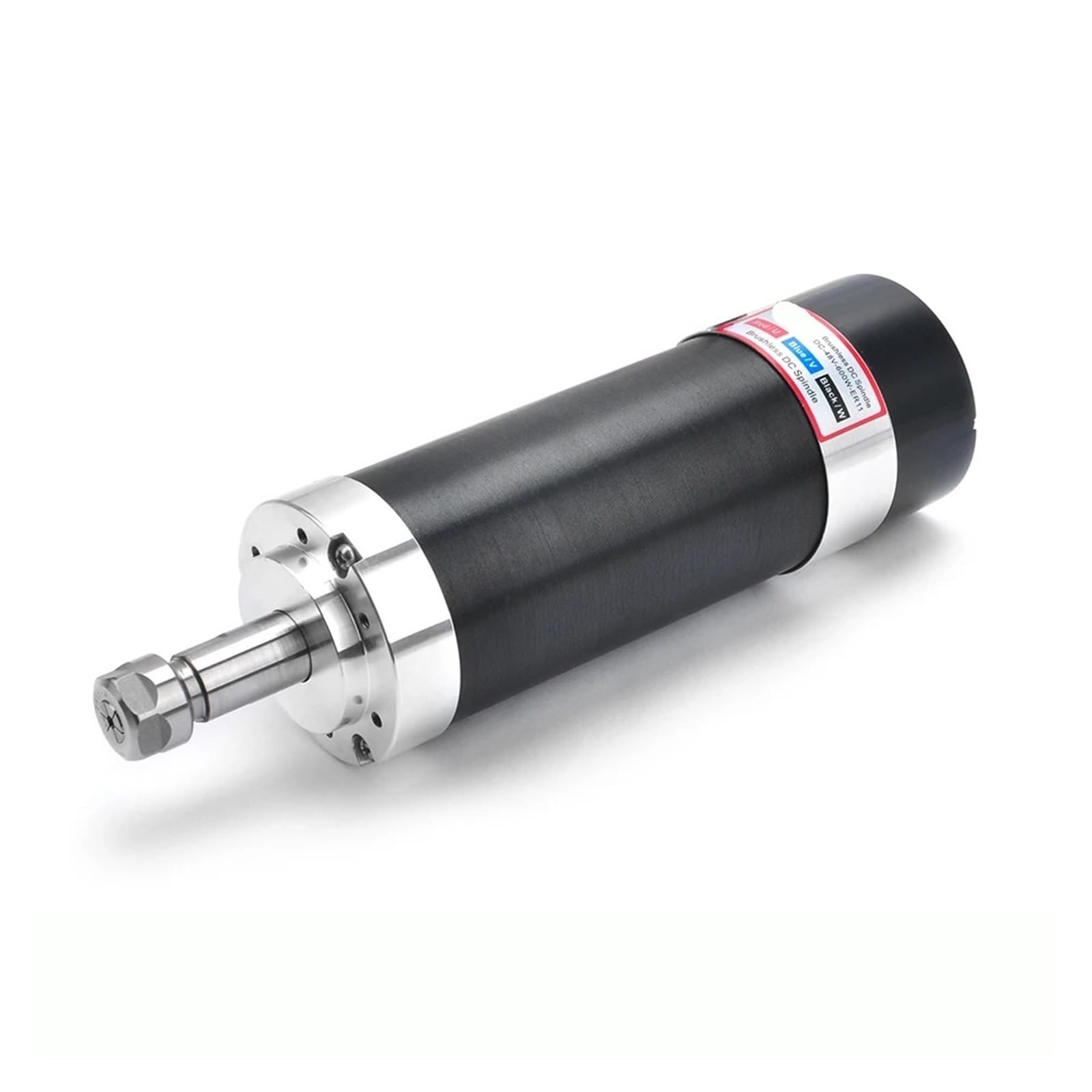 KACOME CNC Brushless Spindle Motor, 55MM Diameter ER11 ER16 Collet, 48V DC for CNC Router Machines(600w ER16)