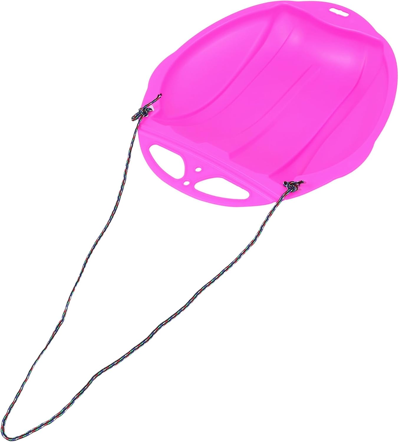 Plastic Skiing Board for Non-Slip Design and Sturdy Rope Lightweight Outdoor Sliding Sled for Grass and Sand Play Portable Winter for Boys