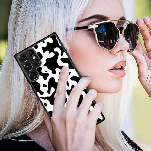 smauncucn for Galaxy S26 Ultra Case,Slim Anti-Scratch Tire Anti-Skid Edges Shockproof TPU Back Protective Cover Case for Samsung Galaxy S26 Ultra 6.9 inch 2026,Cow Print - image 7