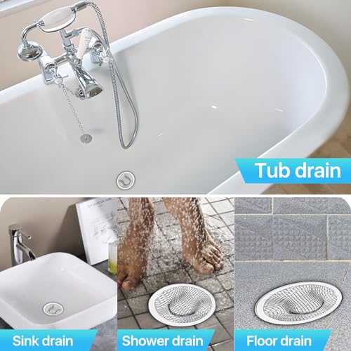 Colador para desagüe de baño acero inoxidable 2 pulg pack 100 miniatura 6