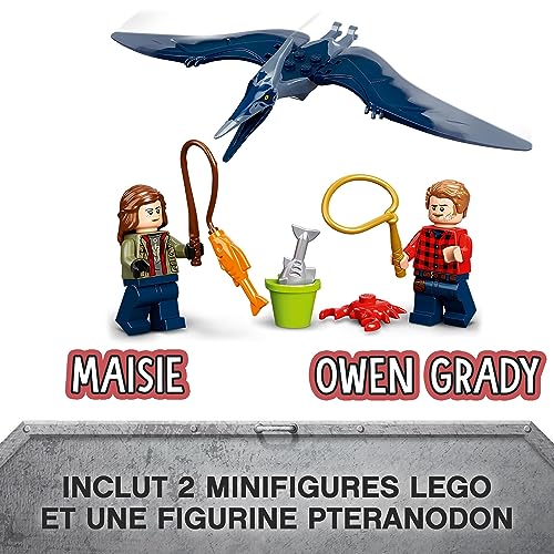 LEGO 76943 Jurassic World La course poursuite du Ptéranodon - vue 8