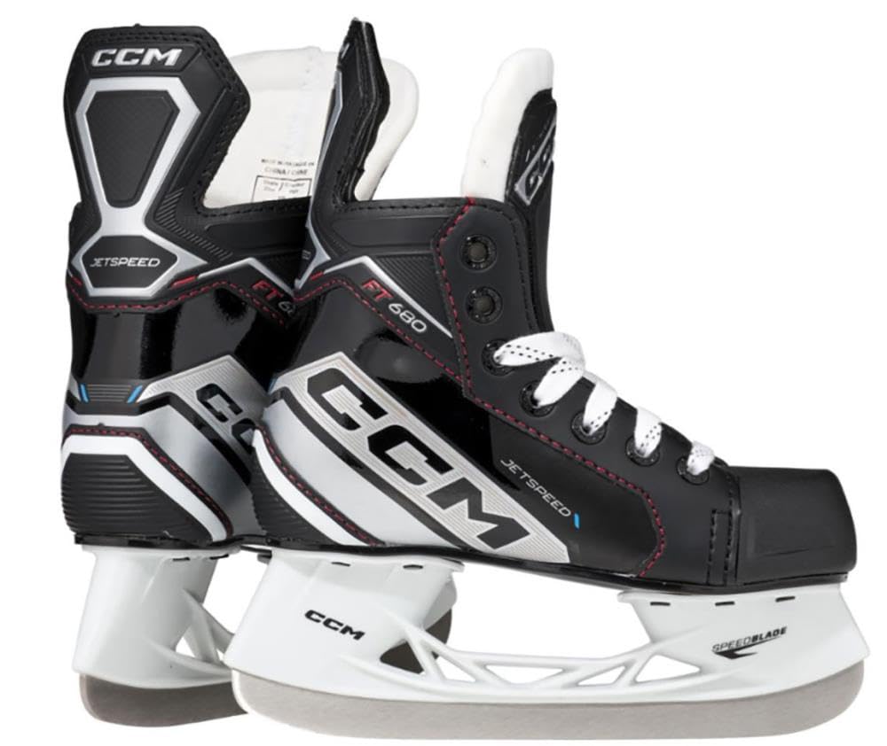 CCM Jetspeed FT680 - Pattini da hockey su ghiaccio, Youth