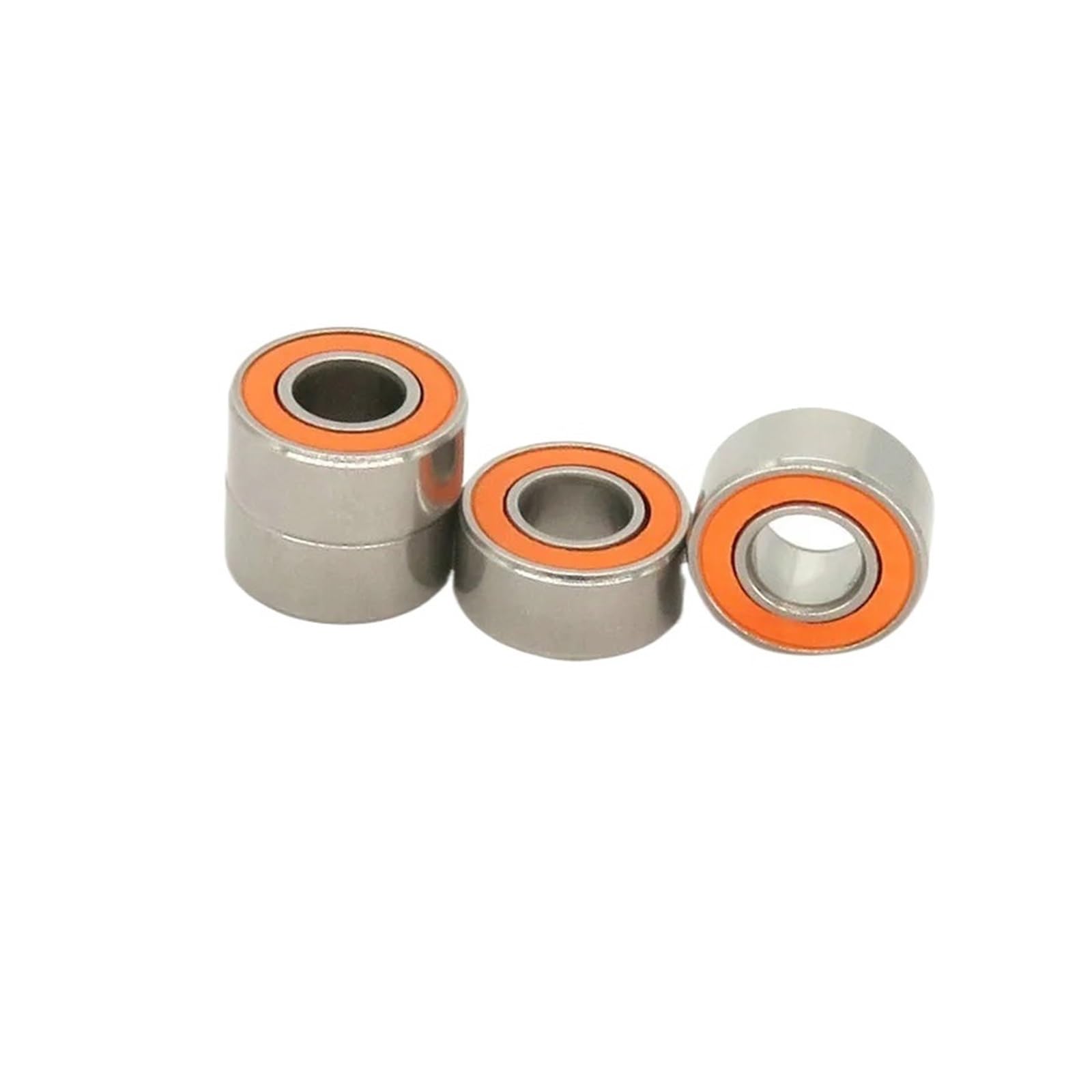 NOBIRTBSA 10 Pieces S685 2RS Bearing 5x11x5 mm ABEC7 S685 RS Stainless Steel Hybrid Ceramic Bearing 685 S685C 2RS 5 * 11 * 5 mm