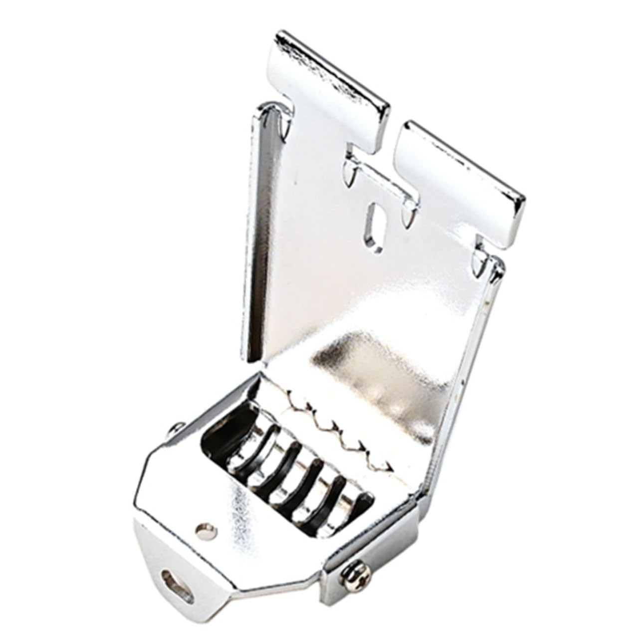 VANZACK String Banjo Tailpiece Chrome Metal Parts for Banjos Guitar Tailpiece Accessories Durable Musical Instrument Parts for Enhanced Sound