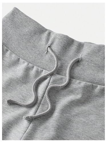 Floerns Girl's Drawstring Waist Flare Leg Pants Athletic Workout Yoga Long Pants3