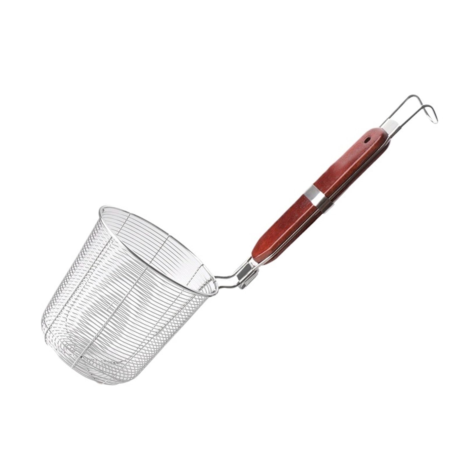 sieb edelstahl Edelstahl Sieb Nudel Knödel Mesh Korb Friteuse Trockner Braten Waschbecken for Küche(12.5cm)
