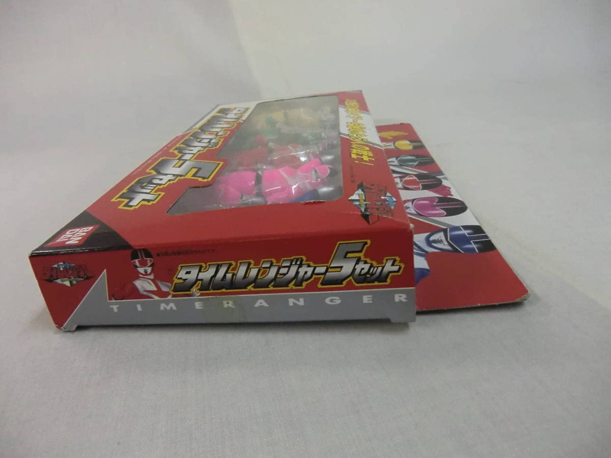 Amazon.co.jp: 未来戦隊タイムレンジャー5セット 2000 : Toys & Games